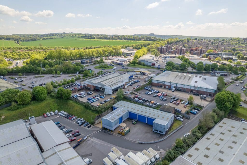 Winchester Trade Park Aerial Photo Virtualoom