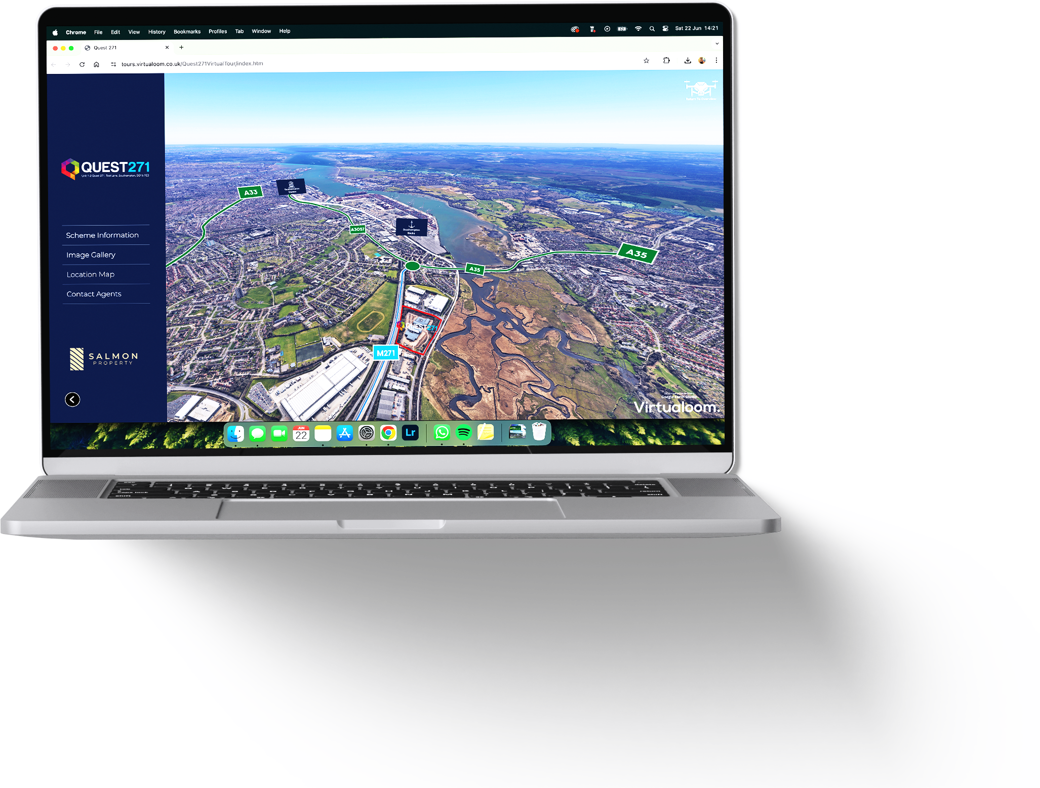 Virtual Tour Mockup Virtualoom